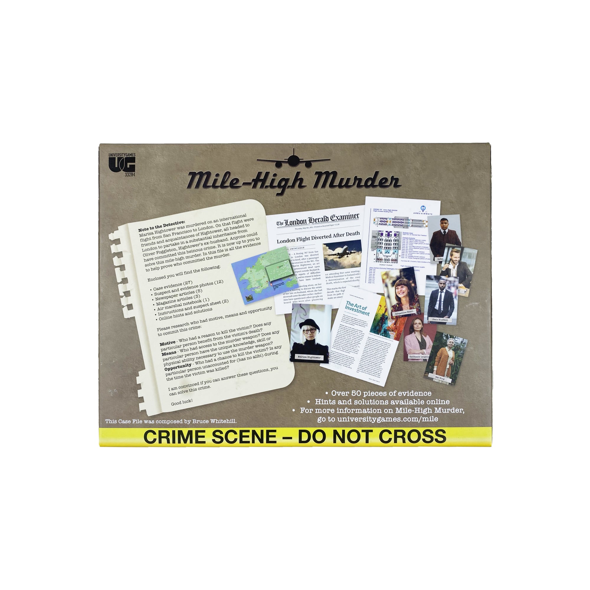 Murder Mystery Party Case Files : Mile High Murder